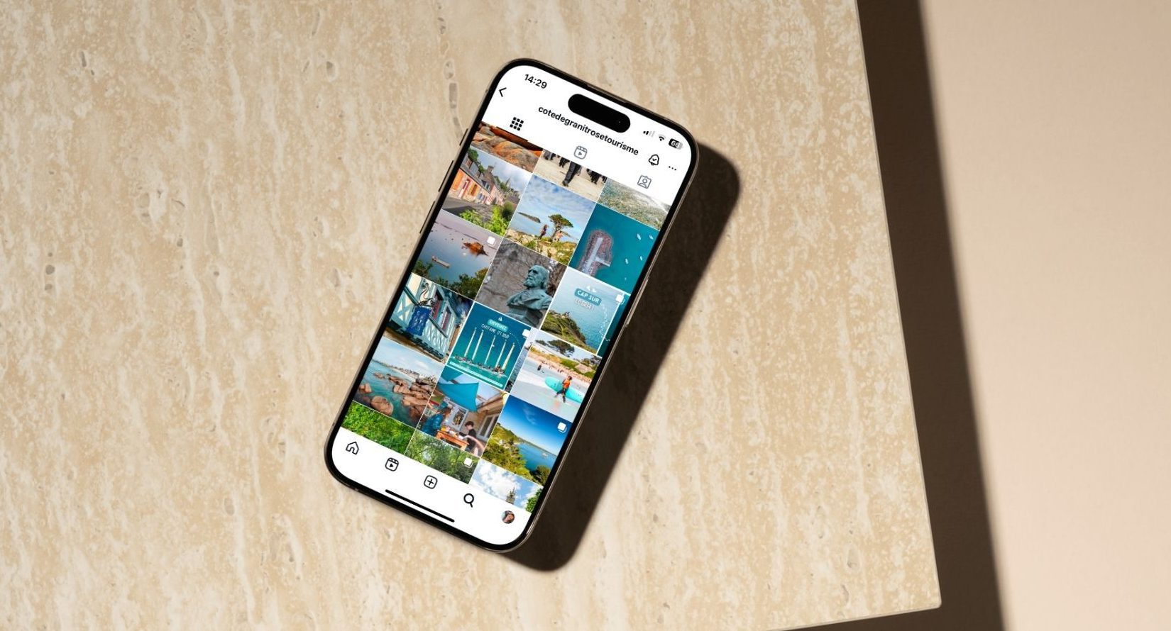Profil instagram office de tourisme